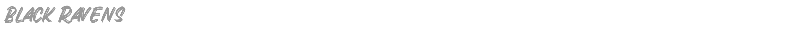 Black Ravens font preview
